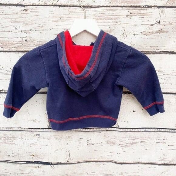 NEW ENGLAND PATRIOTS Toddler Hooded Sweatshirt Sz 2T - Picture 4 of 4